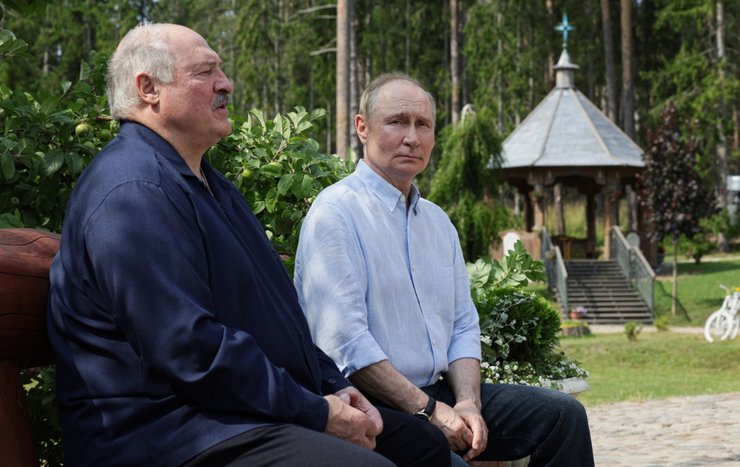 владимир путин александр лукашенко валаам