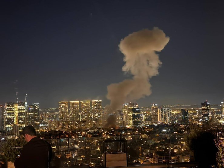 тель авів удар ірану