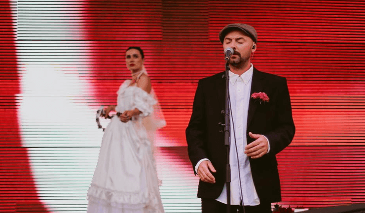 Михайло Клименко з дружиною