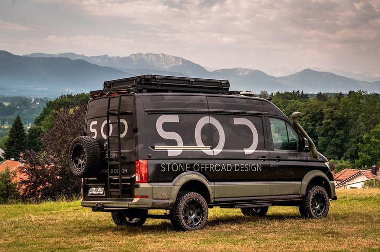 автодім Volkswagen Crafter, тюнінг Volkswagen Crafter, дім на колесах