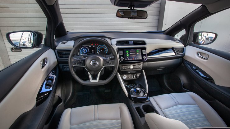 Інтер'єр Ніссан Ліф | Фото: Сергій Мамин/"Ніссан Україна"