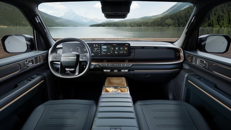 салон Kia Tasman, Kia Tasman, новый Kia Tasman, пикап Kia Tasman, пикап Kia Tasman