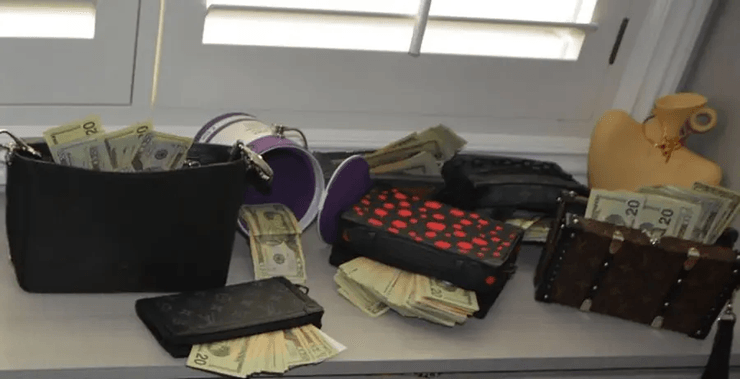 Наличка в холодильнике, доллары в холодильнике, кража денег, хищение из бюджета, государственные деньги, чиновник, доллары