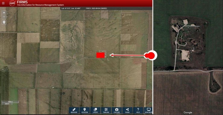 Атака на базу ППО РФ