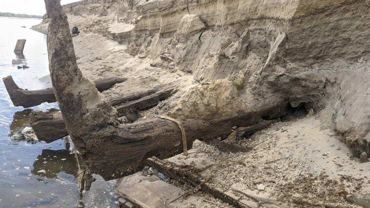 археологія, археологи, дослідження, історія, артефакти, знахідка, човен, Хортиця, Дніпро, заповідник, Запоріжжя, дрон, ядро Каховська ГЕС