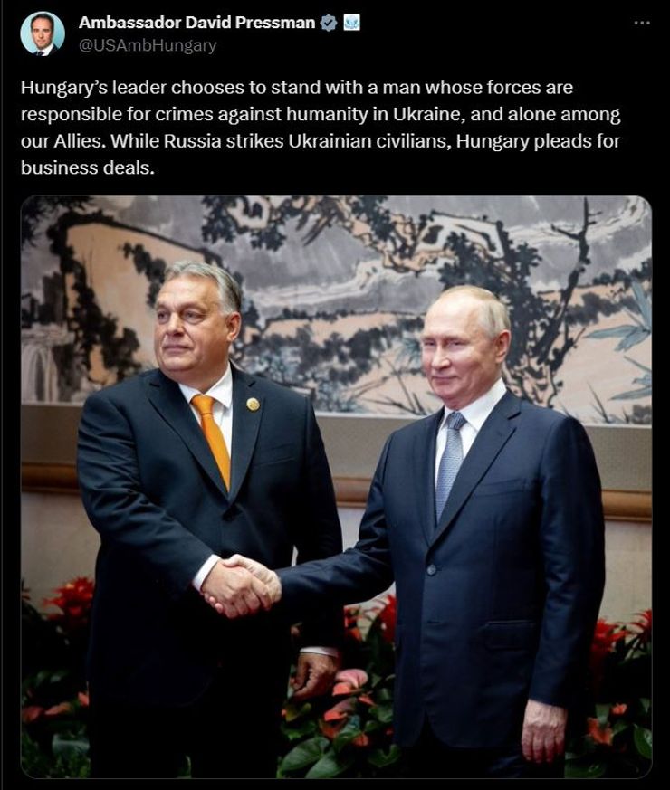Орбан встретился с Путиным, фото