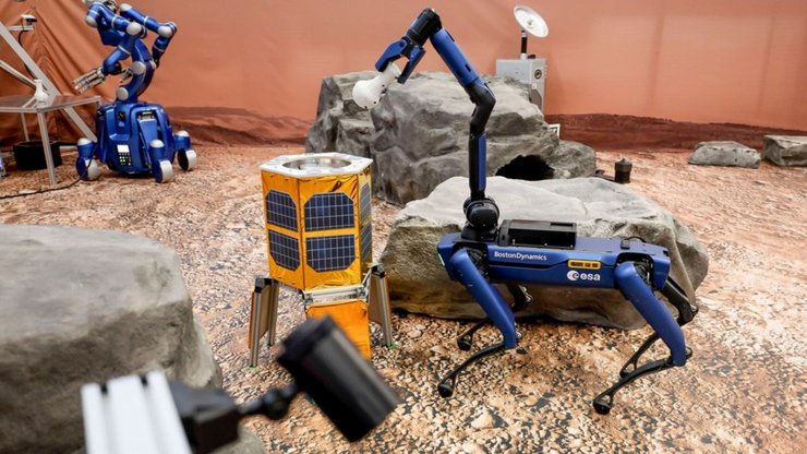 роботи Марс