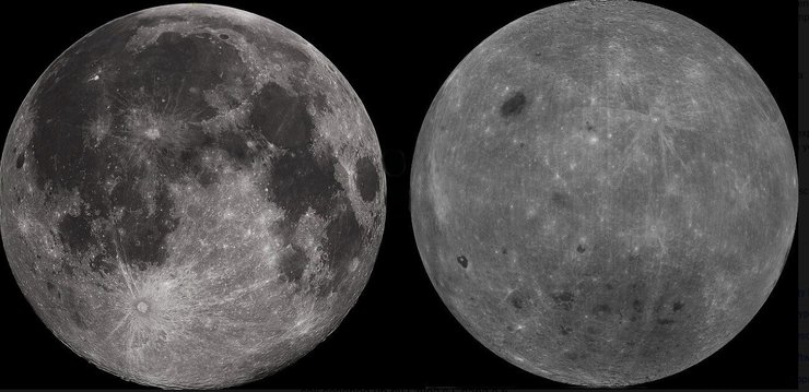 Луна обратная сторона