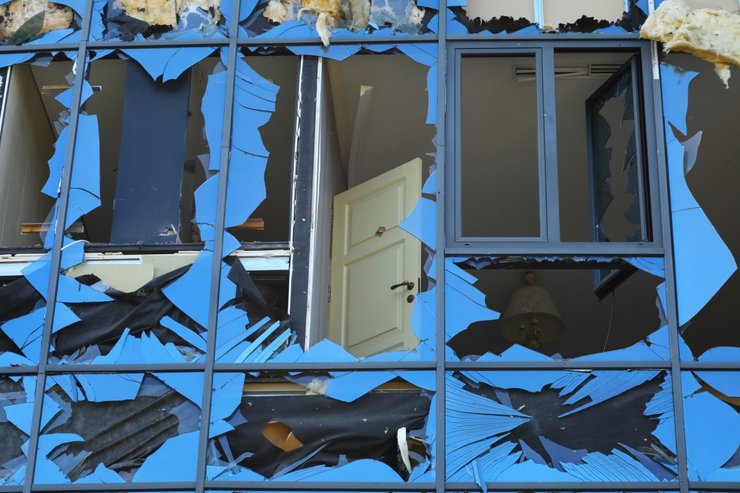 харьков, обстрел