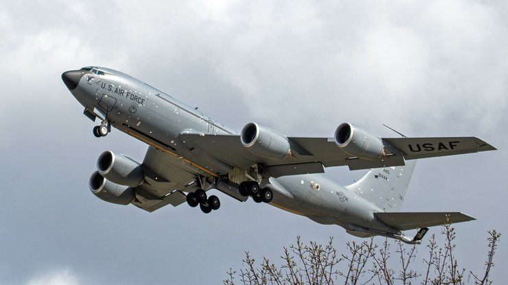 Військовий літак США KC-135