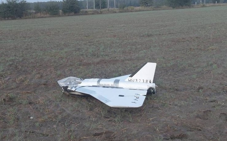 польша российский дрон