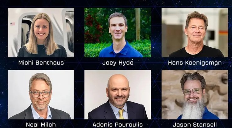 Blue Origin NS 37 космічні туристи Blue Origin NS 37