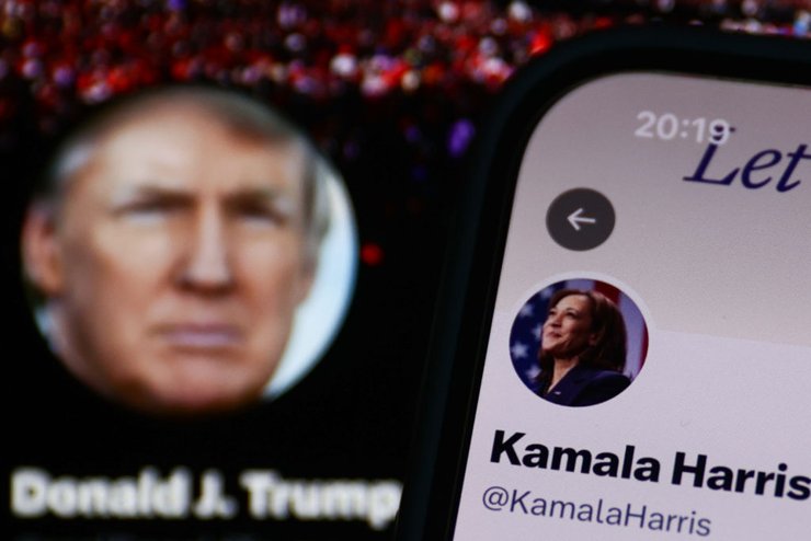 сша, выборы, трамп, харрис