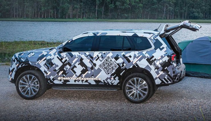 Ford Everest 2022, Ford Everest, новий Ford Everest, позашляховик Ford