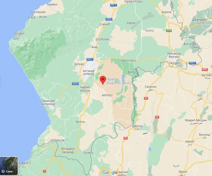 землетрясения в Турции