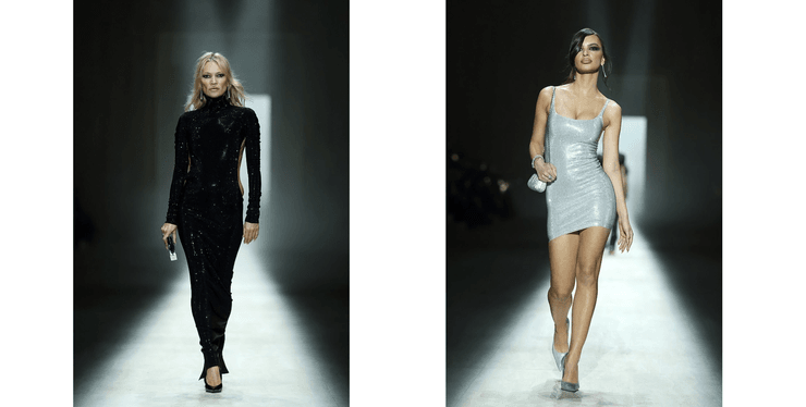 Кейт Мосс і Емілі Ратаковскі в мілані