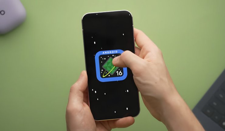 android 16 смартфон