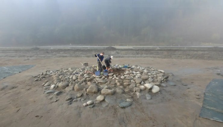 раскопки в норвегии