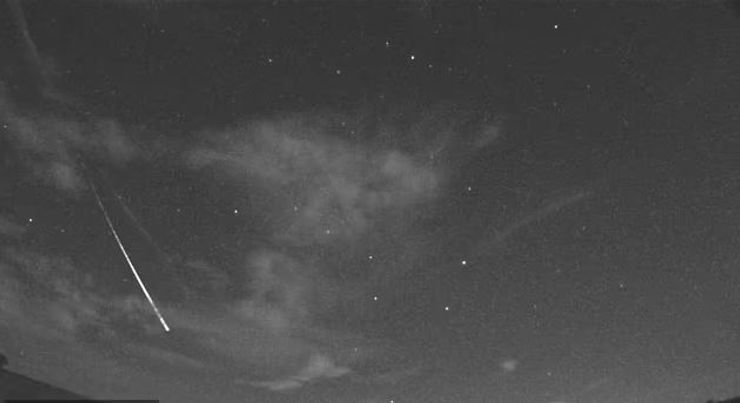 Камери UKMON зафіксували метеор.