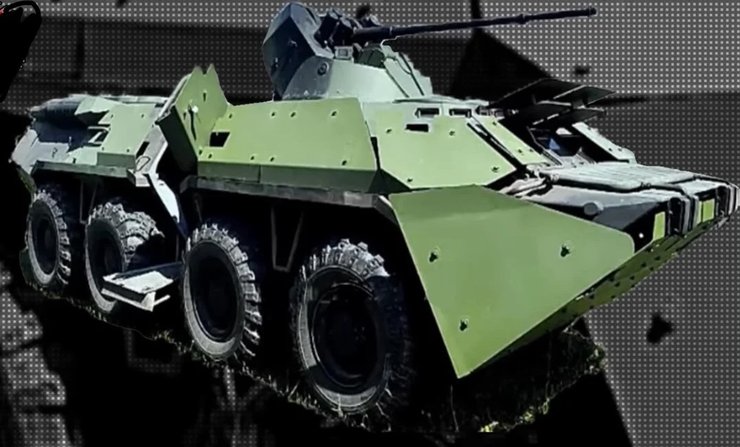 БТР-80А бронемашина