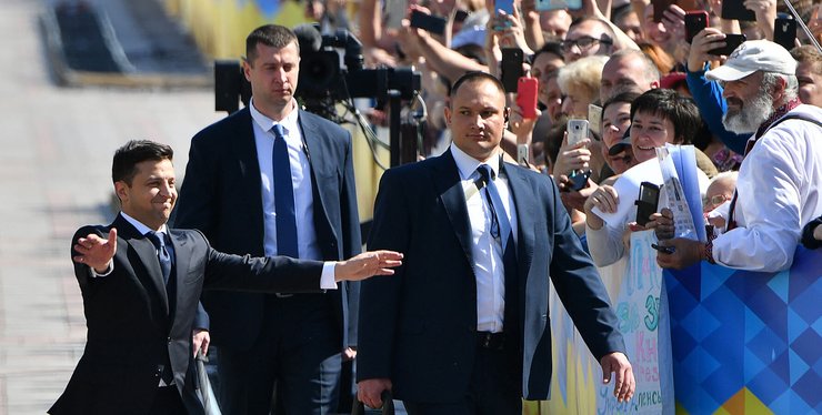 Владимир Зеленский, инаугурация - фото