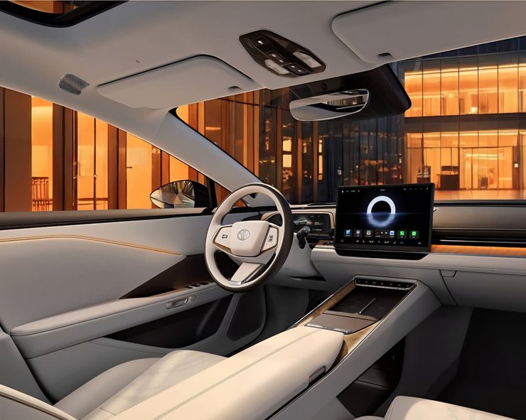 Салон Toyota bZ7