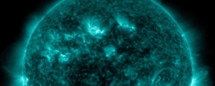 солнце вспышка