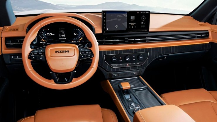 Салон KGM Musso
