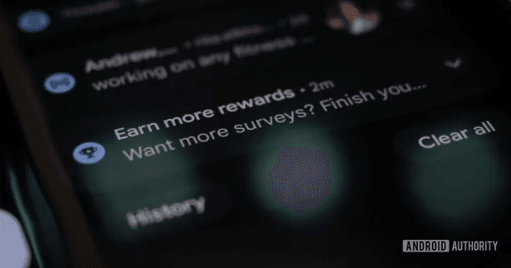 уведомления на смартфоне