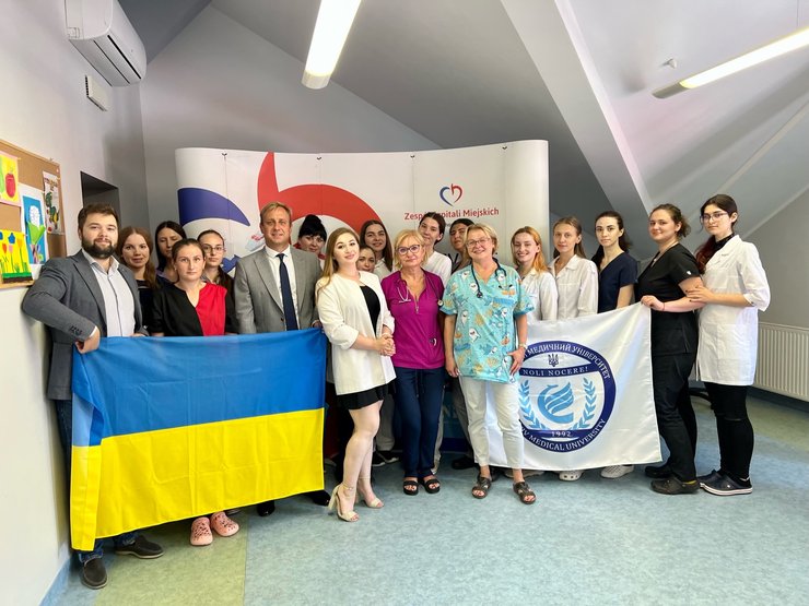 Одна з партнерських лікарень КМУ в Польщі