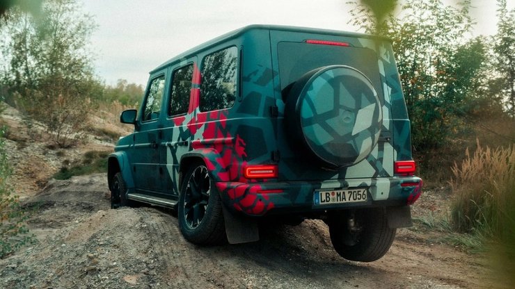 Mercedes-AMG G63, Mercedes G-Class, новый Гелендваген, Mercedes G-Class 2024