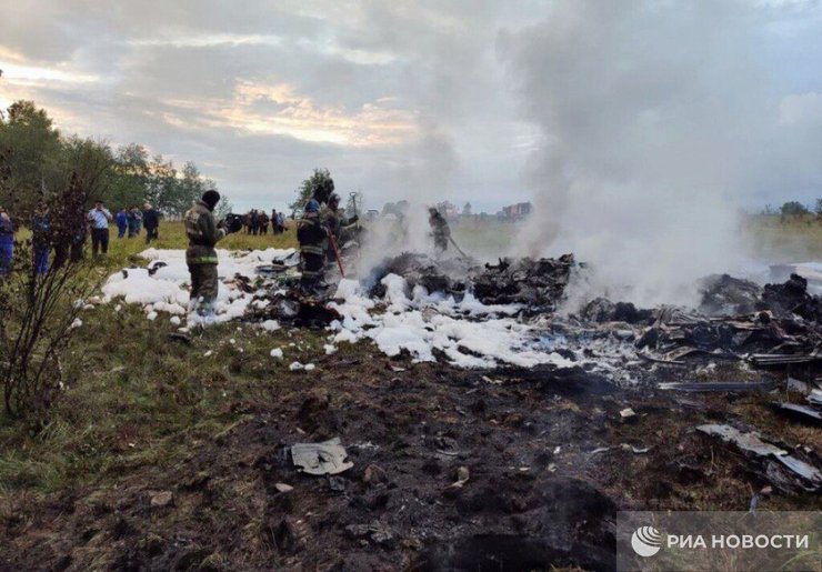 літак загибель пригожина