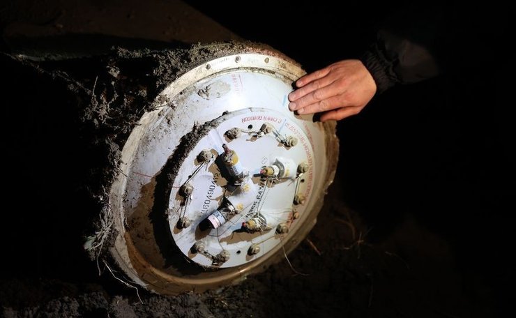 ракета Білорусь, ракета з 300, село Горбаха ракета, ракета Брестська область