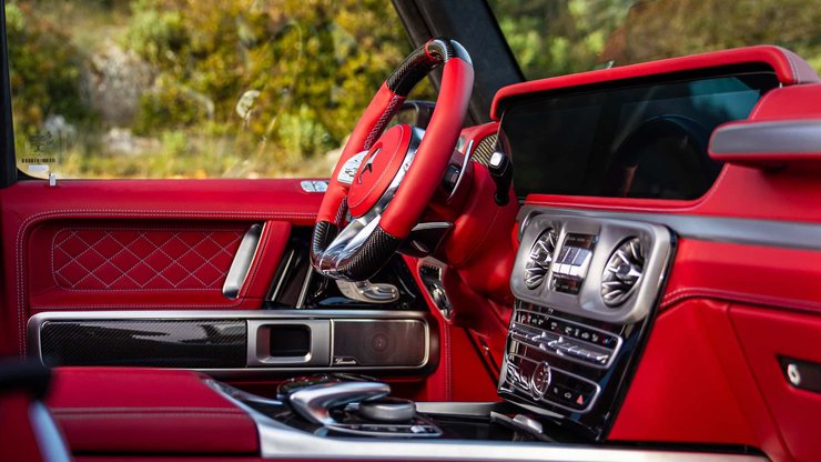 Новый Mercedes-AMG G63, Mercedes-AMG G63, тюнинг Гелендвагена, кабриолет Гелендваген