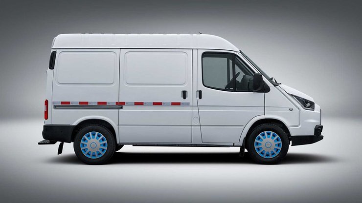 JMC Teshun EV, Ford Transit, электромобиль Ford Transit, китайский электромобиль