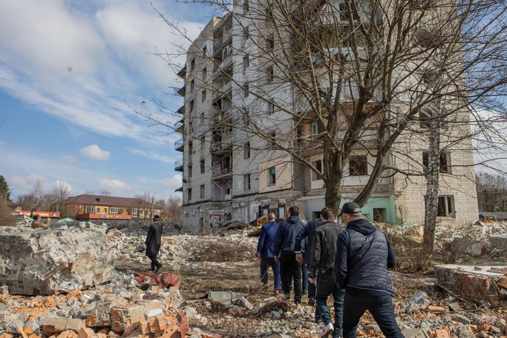 Марк Бернс посетил Украину