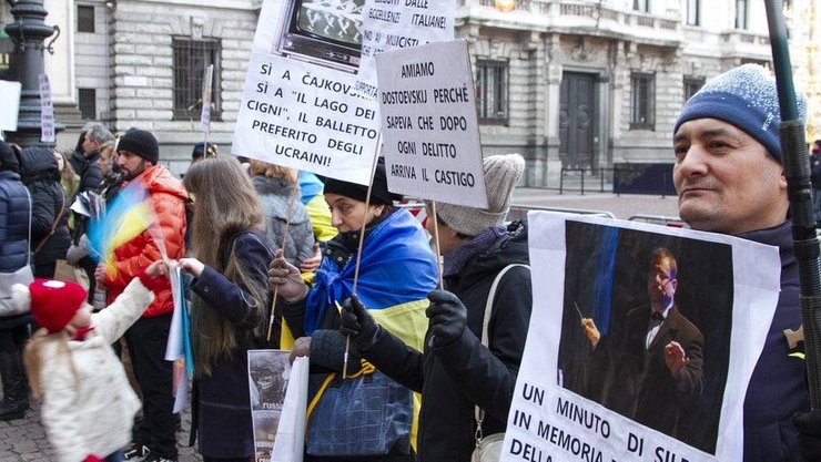 митинг, милан, борис годунов, ла скала