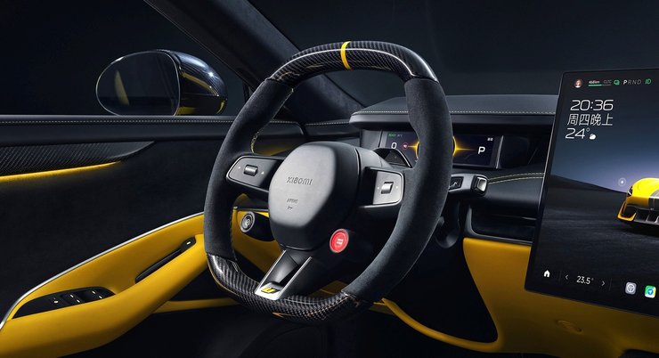 салон Xiaomi SU7 Ultra, Xiaomi SU7, новый Xiaomi SU7, электромобиль Xiaomi, электромобиль Xiaomi