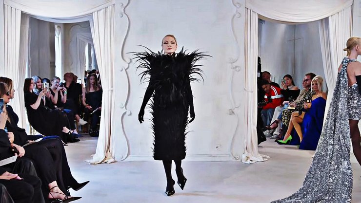 Balenciaga, рената литвинова, модный показ, модный образ