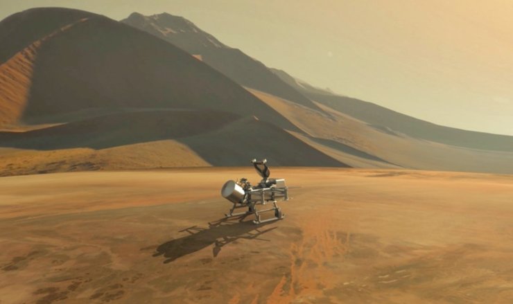 Dragonfly, NASA, Титан