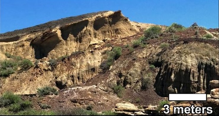 Ділянка Таніс, останки динозаврів, США