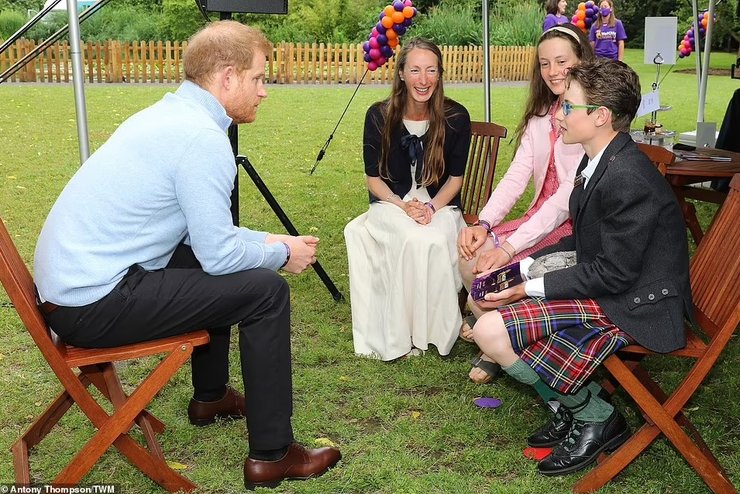 WellChild, принц гарри