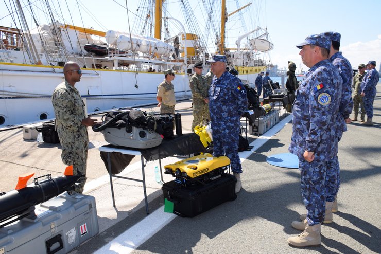 военные учения в Румынии