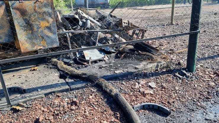 Последствия попаданий в Свердловске