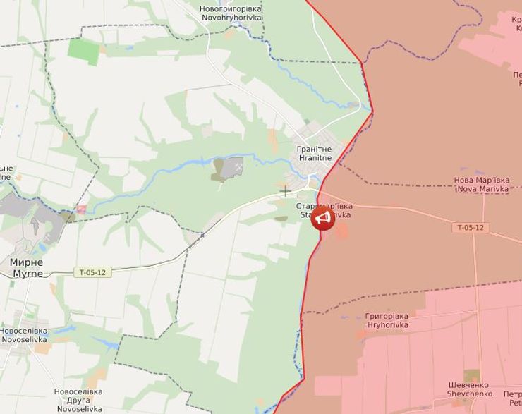 ЗСУ звільнили село Старомар'ївка на Донеччині