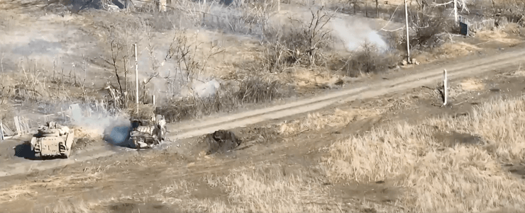 Бои к западу от Авдеевки