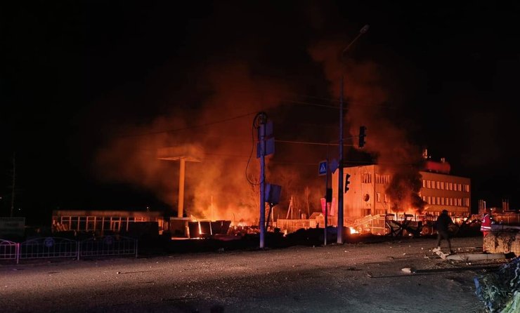 Очередной ночной удар по Харькову