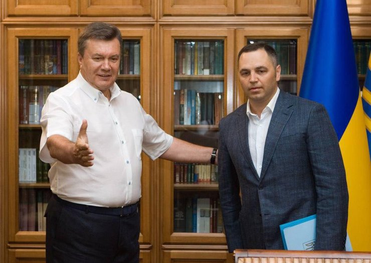 Віктор Янукович та Андрії Портнова