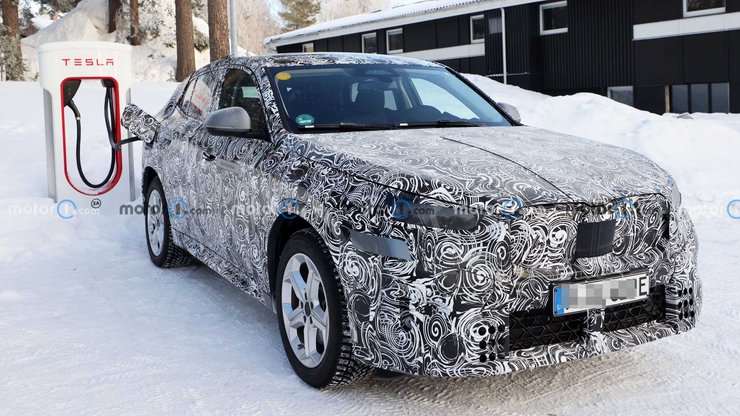 BMW, BMW iX2, Электрокар, Электромобили, Новинки, Кроссоверы, Фото, Дизайн, Модель, Авто, Автомобили