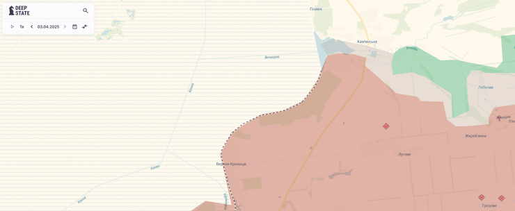 Ситуация возле Каменского